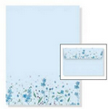 Blue Flowers Letter-Perfect Boxed Stationary